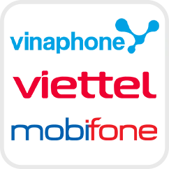 Vinaphone, Viettel, Mobifone Tại VN88